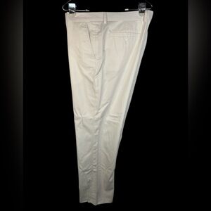 Alan Flusser White Flat Front Golf Pants Men’s 38x30